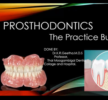 Prosthodontist Day, on 22 Jan 2021